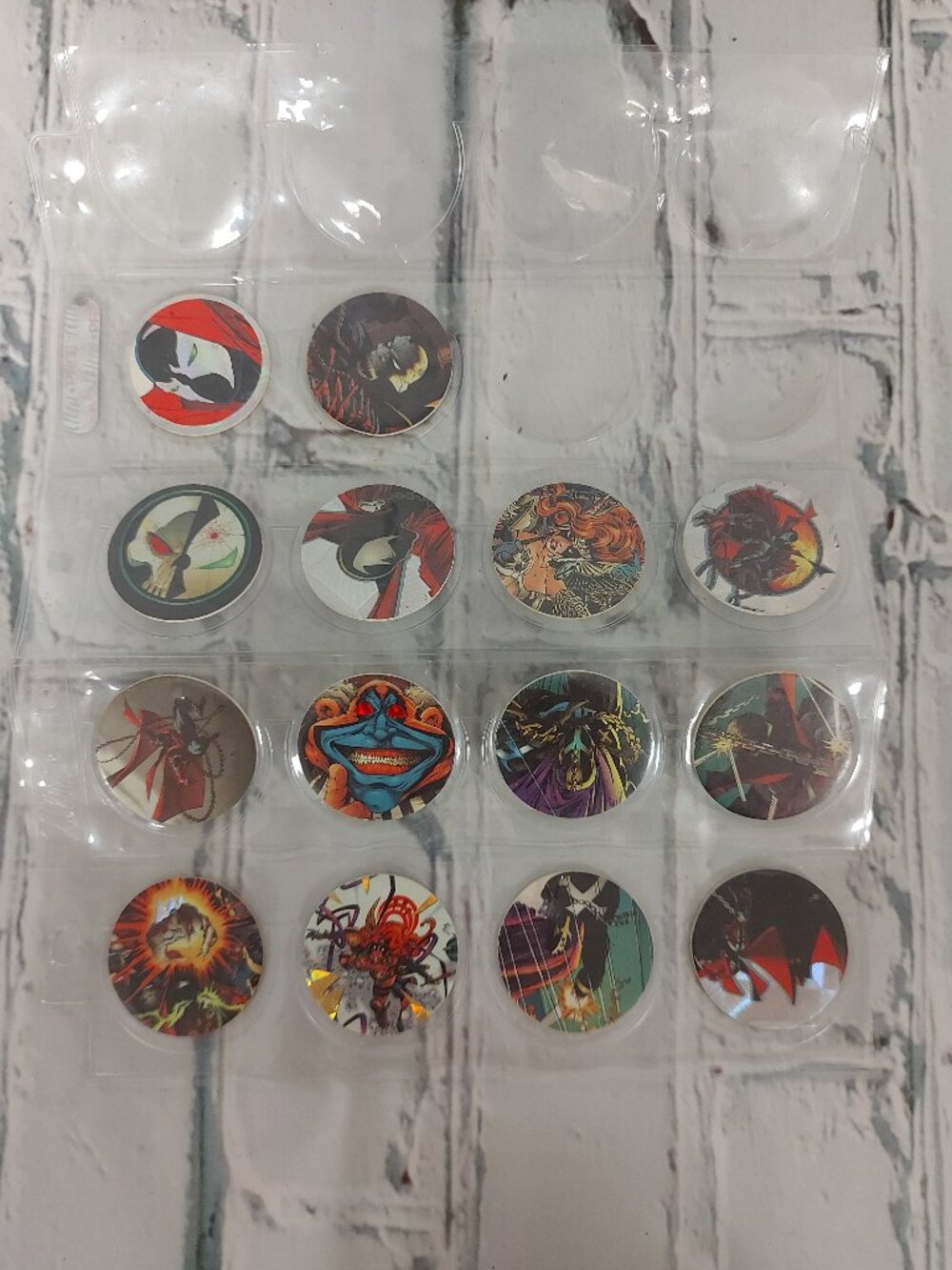 Vintage Spawn Collectible Pog & Slammer Lot Comic Art